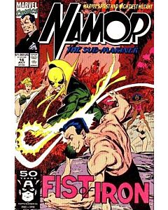 Namor the Sub-Mariner (1990) #  16 (5.0-VGF) John Byrne Iron Fist