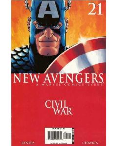 New Avengers (2005) #  21 (7.5-VF-) Civil War