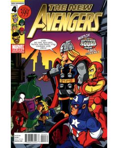 New Avengers (2010) #   4 Cover C 1:15 (9.0-VFNM) Superhero Squad Variant