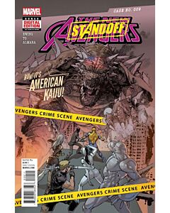 New Avengers (2015) #   9 (8.0-VF) 1st American Kaiju