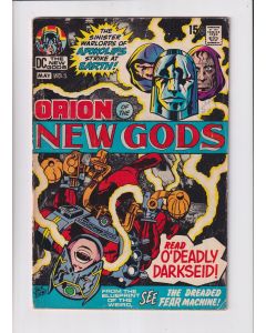 New Gods (1971) #   2 (4.0-VG) (1814808) 1st Darkseid cover, 1st Deep Six, 1" Spine split