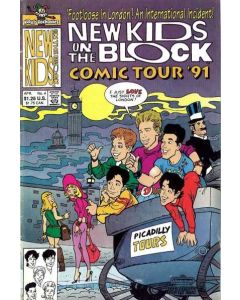 New Kids on the Block Comic Tour (1990) #   4 Newsstand (7.0-FVF)