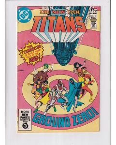 New Teen Titans (1980) #  10 UK Price (5.0-VGF) 2nd Deathstroke