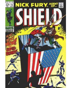 Nick Fury Agent of SHIELD (1968) #  13 (4.5-VG+) Lower staple centerfold detached, 1st Super-Patriot