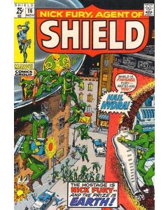 Nick Fury Agent of SHIELD (1968) #  16 (5.0-VGF) 1/2" spine split