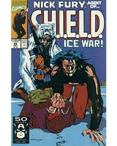 Nick Fury Agent of SHIELD (1989) #  28 (8.0-VF) Wolverine