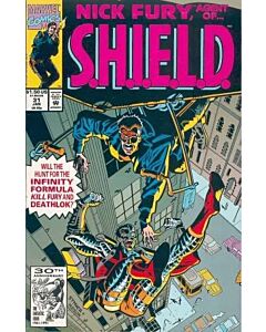 Nick Fury Agent of SHIELD (1989) #  31 (7.0-FVF) Deathlok