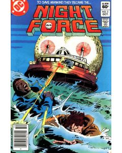 Night Force (1982) #   3 Newsstand (4.0-VG) Coffee stain