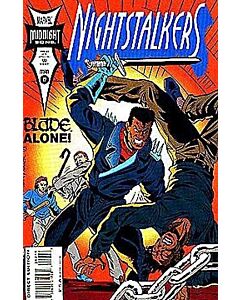Nightstalkers (1992) #  17 (6.0-FN) Blade Price tag on Cover
