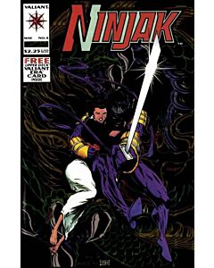 Ninjak (1994) #   4 with card (8.0-VF)