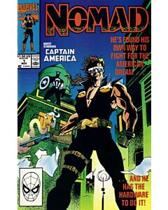 Nomad (1990) #   1 (5.0-VGF) Captain America, Hole in spine