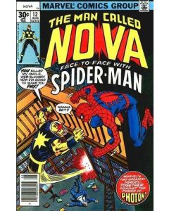 Nova (1976) #  12 UK Price (5.0-VGF) Spider-Man, Photon