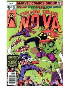 Nova (1976) #  15 (6.5-FN+) Spider-Man, Captain America, Iron Man, Hulk