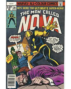 Nova (1976) #  20 UK Price (5.0-VGF)