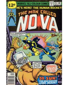 Nova (1976) #  23 UK Price (7.0-FVF) Comet, Gene Colan Dracula interlude