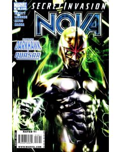 Nova (2007) #  18 (9.0-VFNM) Secret Invasion Tie-In, Darkhawk, Quasar