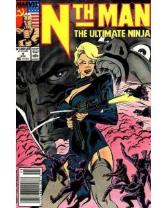 Nth Man the Ultimate Ninja (1989) #   4 (4.0-VG)