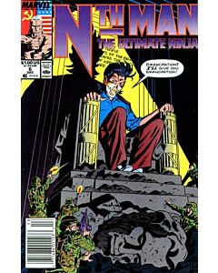Nth Man the Ultimate Ninja (1989) #   6 Newsstand (4.0-VG)