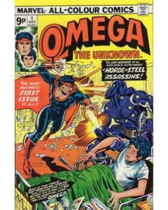 Omega The Unknown (1976) #   1 UK Price (5.5-FN-)