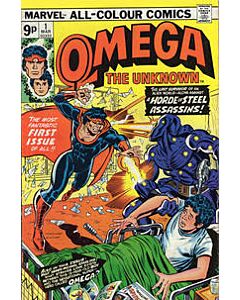 Omega The Unknown (1976) #   1 UK Price (5.0-VGF)