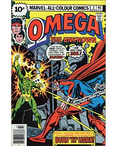 Omega The Unknown (1976) #   3 UK Price (6.0-FN) Electro