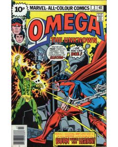 Omega The Unknown (1976) #   3 UK Price (5.0-VGF) Electro