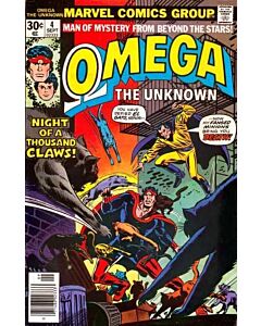 Omega The Unknown (1976) #   4 (4.0-VG)