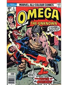 Omega The Unknown (1976) #   6 UK PRICE (6.0-FN)