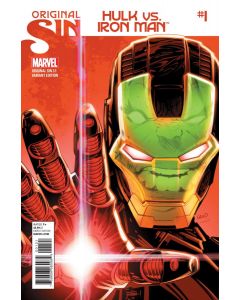 Original Sin (2014) #   3.1 Variant 1:10 Cover (8.0-VF) Hulk vs. Iron Man