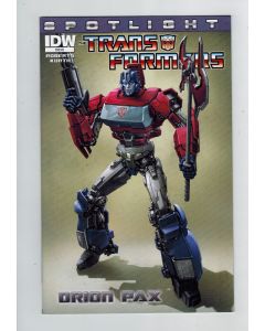 Transformers Spotlight Orion Pax (2012) #   1 Retailer Incentive Cover A (9.2-NM) (1337161) 1:25