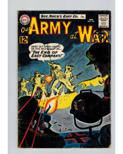Our Army at War (1952) # 126 (3.0-GVG) (2010360) 1st Canary