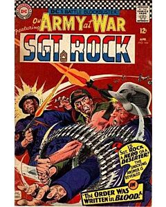 Our Army at War (1952) # 166 (2.0-GD) Joe Kubert cover