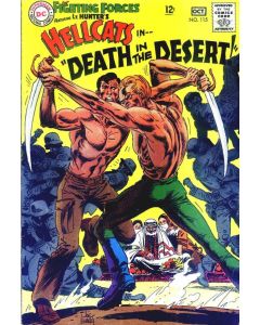 Our Fighting Forces (1954) # 115 (4.5-VG+) 1/2'' spine split