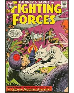 Our Fighting Forces (1954) #  91 (1.8-GD-) 4'' tear through 1/2 book