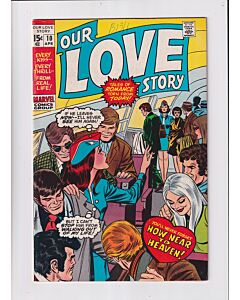 Our Love Story (1969) #  10 (6.0-FN) (1897887) Pen mark on cover