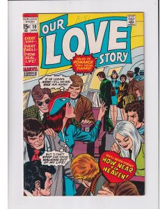 Our Love Story (1969) #  10 (6.0-FN) (1897887) Pen mark on cover