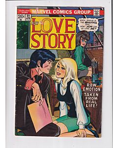Our Love Story (1969) #  22 (3.0-GVG) (1898051) Piece missing back cover
