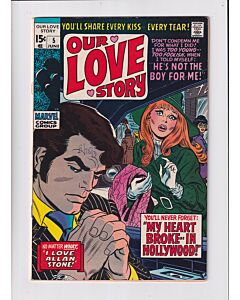 Our Love Story (1969) #   5 (5.0-VGF) (1897818) Pen mark on cover, Staple detached