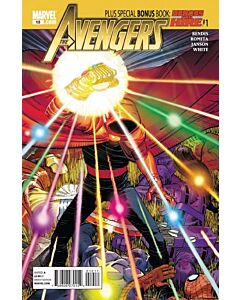 Avengers (2010) #  10 (2.0-GD) Infinity Gauntlet, Water damage