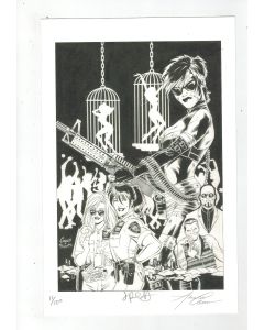 Painkiller Jane Litho/Print  11/100  Double Signed