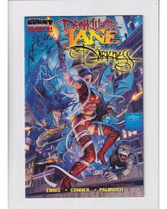 Painkiller Jane vs. The Darkness (1997) #   1 Cover B (9.0-VFNM) (1840784) Signed with COA