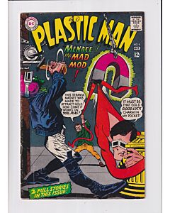 Plastic Man (1966) #   6 (4.0-VG) (633677) Centerfold detached