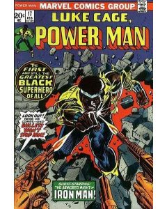 Power Man and Iron Fist (1972) #  17 (5.0-VGF) Luke Cage Power Man, Iron Man, Staple rust