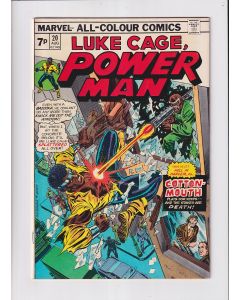 Power Man and Iron Fist (1972) #  20 UK Price (5.0-VGF) Luke Cage Power Man, Staple rust