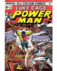 Power Man and Iron Fist (1972) #  22 UK Price (5.0-VGF) Power Man and Iron Fist