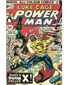 Power Man and Iron Fist (1972) #  27 UK Price (5.0-VGF) Luke Cage Power Man