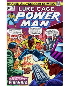 Power Man and Iron Fist (1972) #  30 UK Price (6.0-FN) Luke Cage Power Man, 1st Piranha Jones