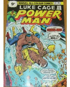 Power Man and Iron Fist (1972) #  31 UK Price (4.0-VG) Staple rust