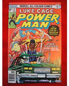 Power Man and Iron Fist (1972) #  37 UK Price (4.0-VG) Luke Cage Power Man