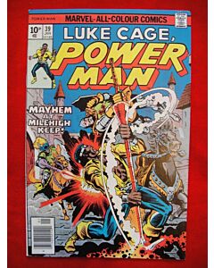Power Man and Iron Fist (1972) #  39 UK Price (6.0-FN) Luke Cage Power Man